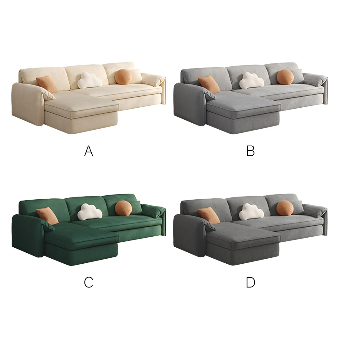 Bhatnagar Three Seater Corner Sofa Bed With Storage - Image 8