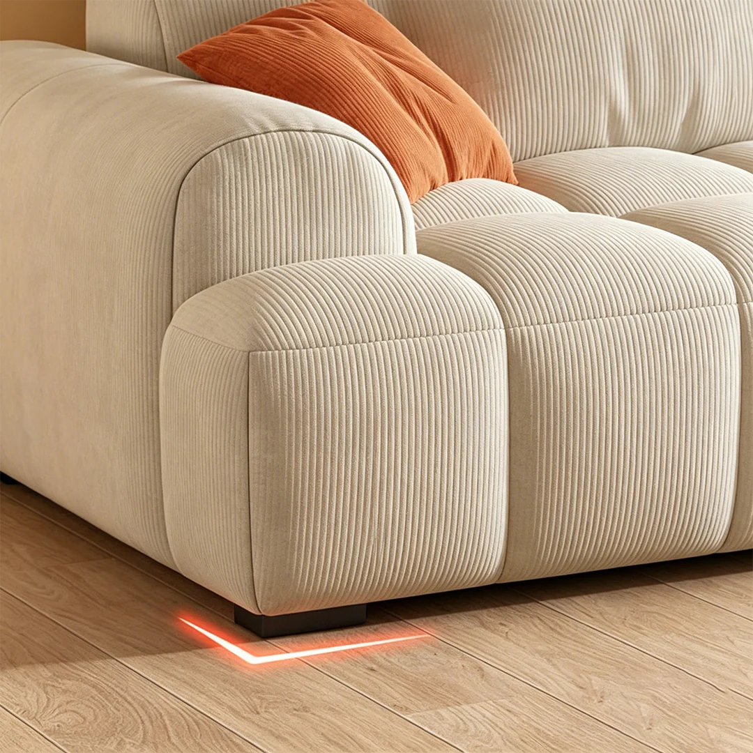 Bianca Module Sofa, Two Seater Sofa, Three Seater Sofa, Corduroy - Image 3