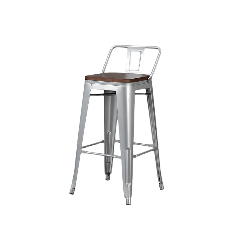 Bolero High Bar Stool Steel Frame, Multiple Colors - Image 4