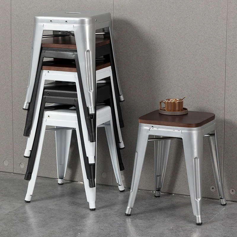 Bolero High Bar Stool Steel Frame, Multiple Colors - Image 5