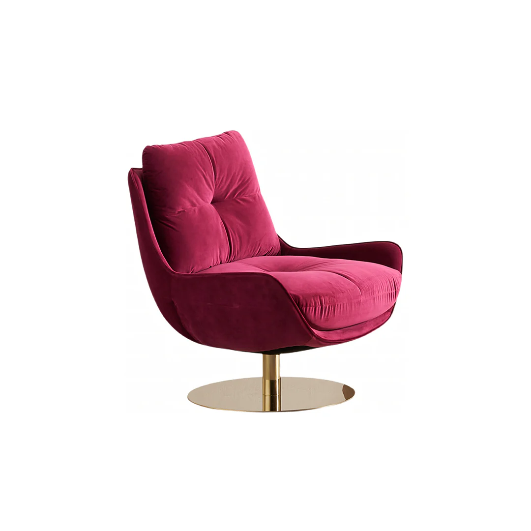 Bonnet Swivel Lounge Chair With Ottoman - Image 10
