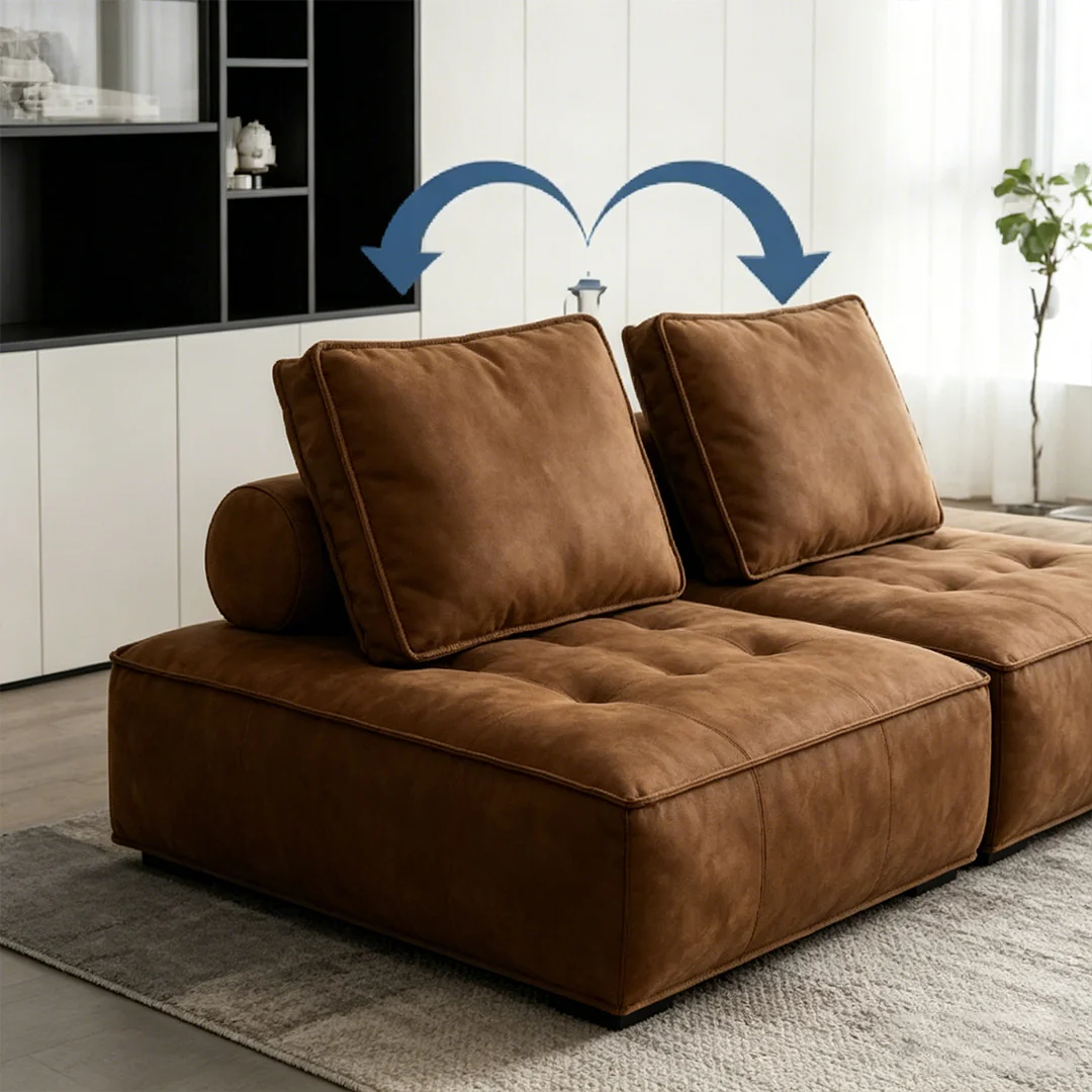 Borcem Singe Seater, Two Seater, Three Seater Sofa, Linen, Modular Sofa - Image 8