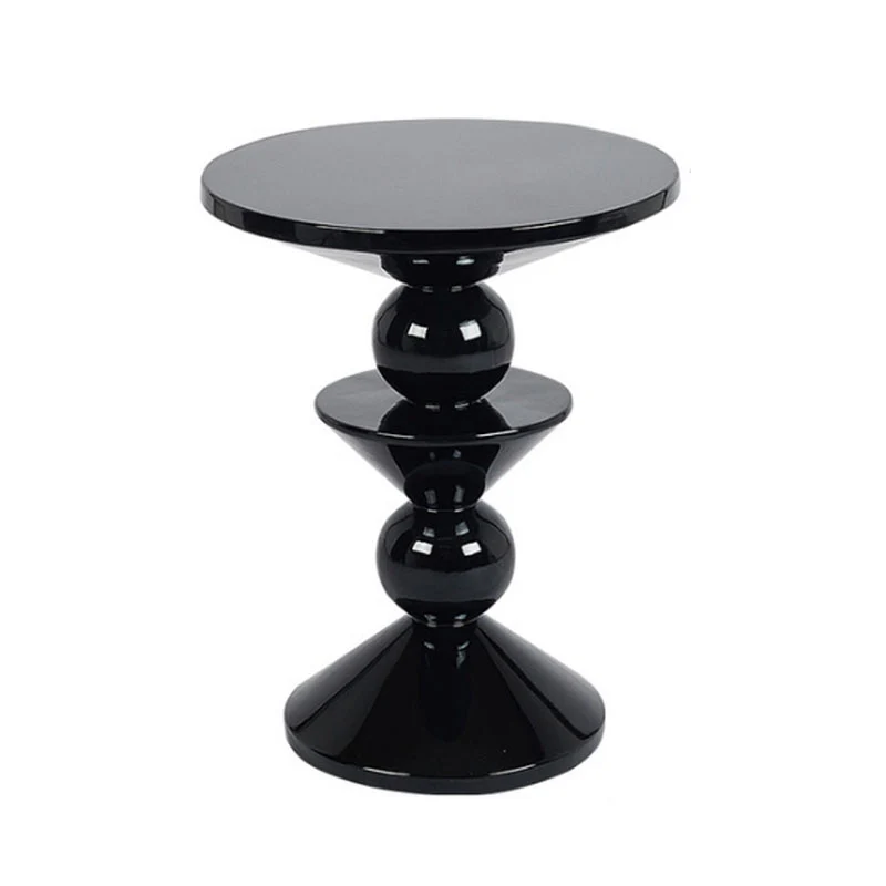 Boris Candied Black Side Table, MDF & FRP - Image 3
