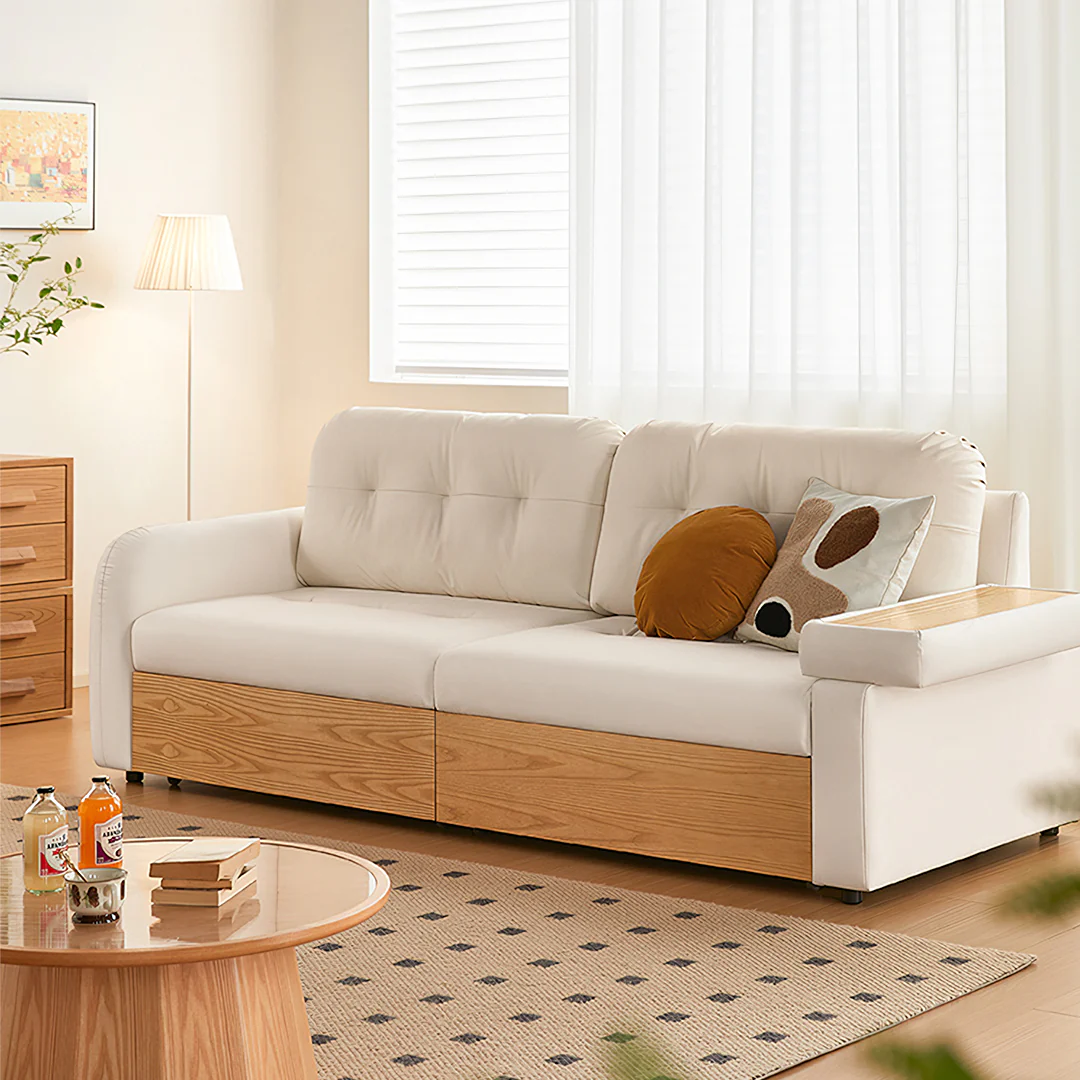 Caballero Three Seater Corner Sofa Bed, Three Seater Sofa, Leathaire - Image 6