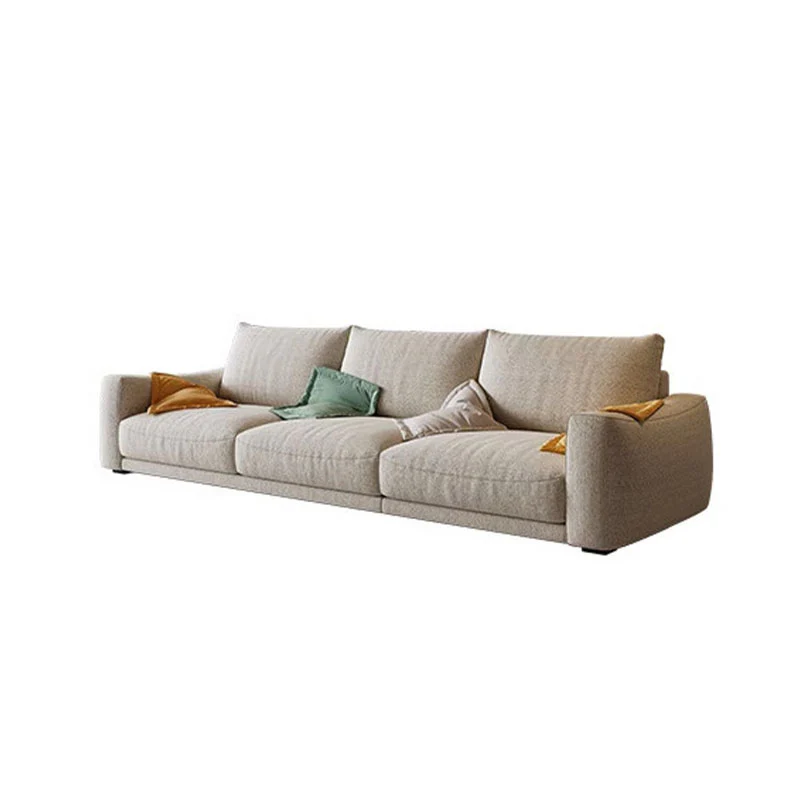 Caleb Modern Two Seater, Three Seater, Four Seater Sofa, Cotton Linen - Image 7