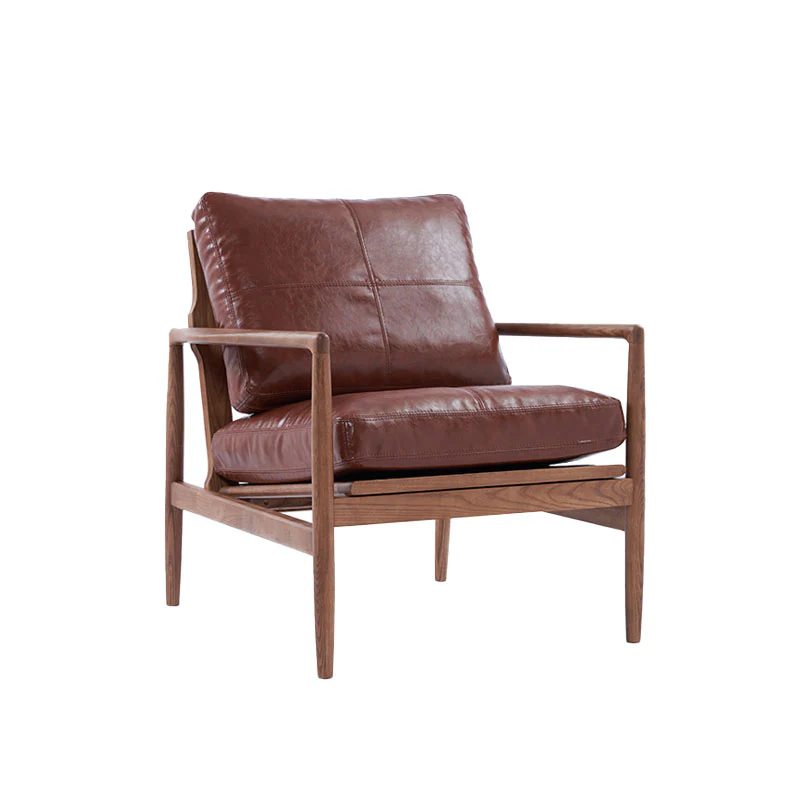 Cara BW002 Armchair, Brown - Image 5