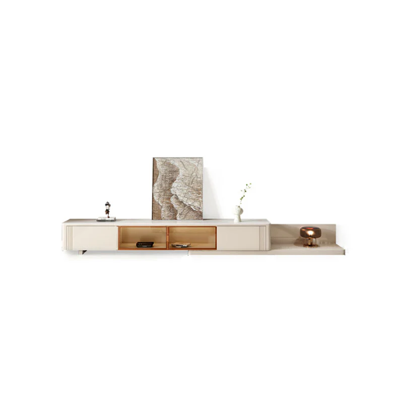 Cenhelm Nesting Coffee Table Set, Cream And Black - Image 5