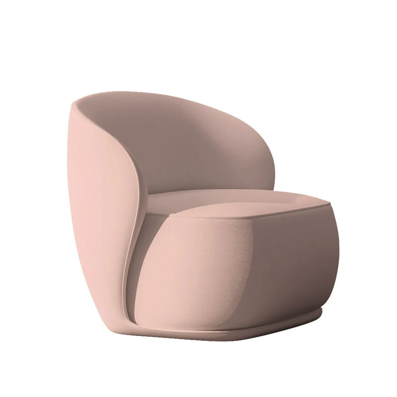 Charlene Stylish Accent Chair, Velvet - Image 3