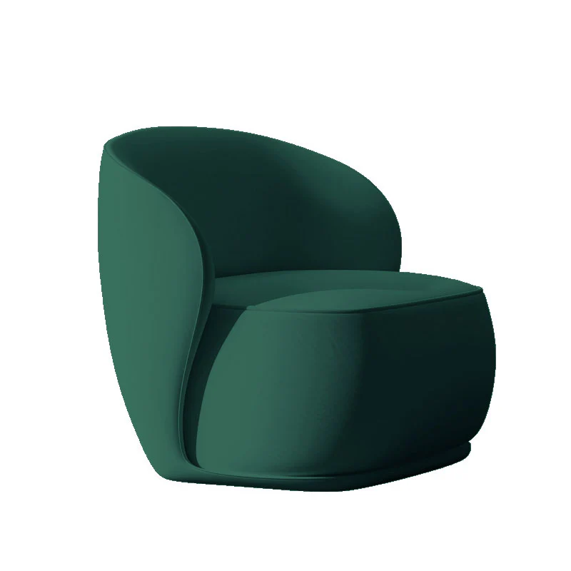 Charlene Stylish Accent Chair, Velvet - Image 9