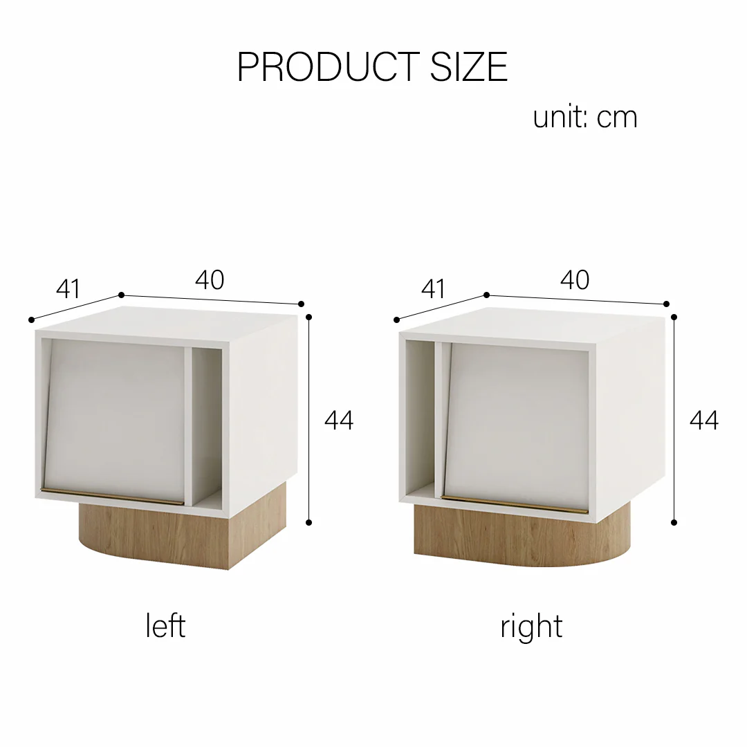 Chatterjee Bedside Table With Book Holder - Image 12