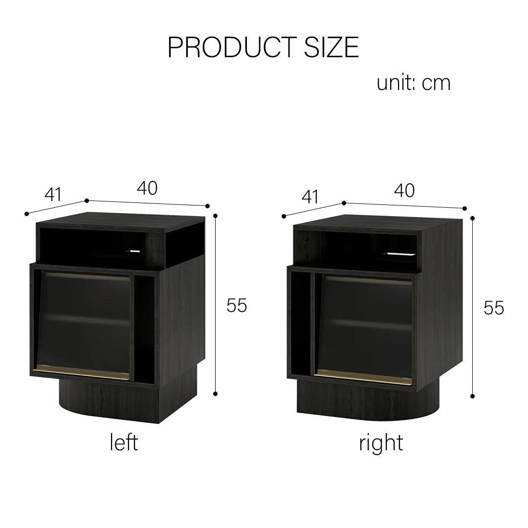 Chatterjee Bedside Table With Book Holder - Image 13