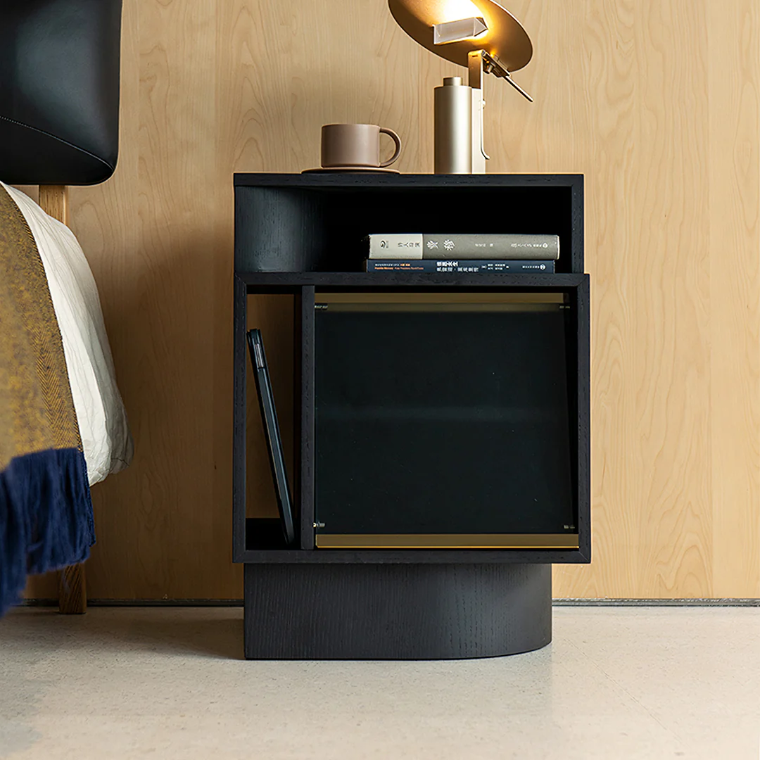 Chatterjee Bedside Table With Book Holder - Image 4