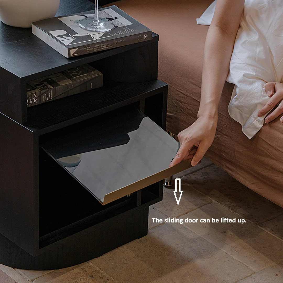Chatterjee Bedside Table With Book Holder - Image 5