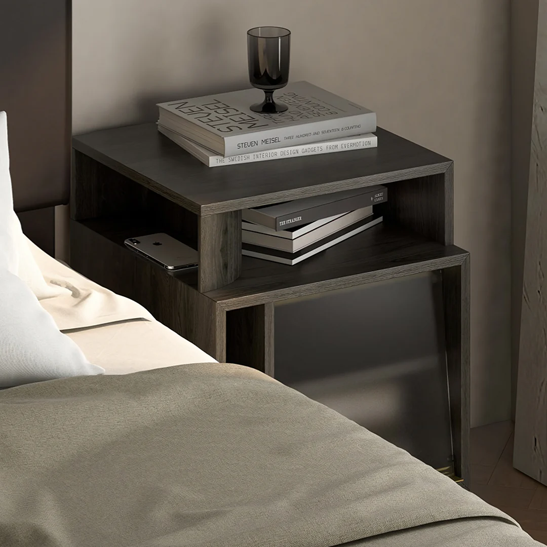 Chatterjee Bedside Table With Book Holder - Image 6