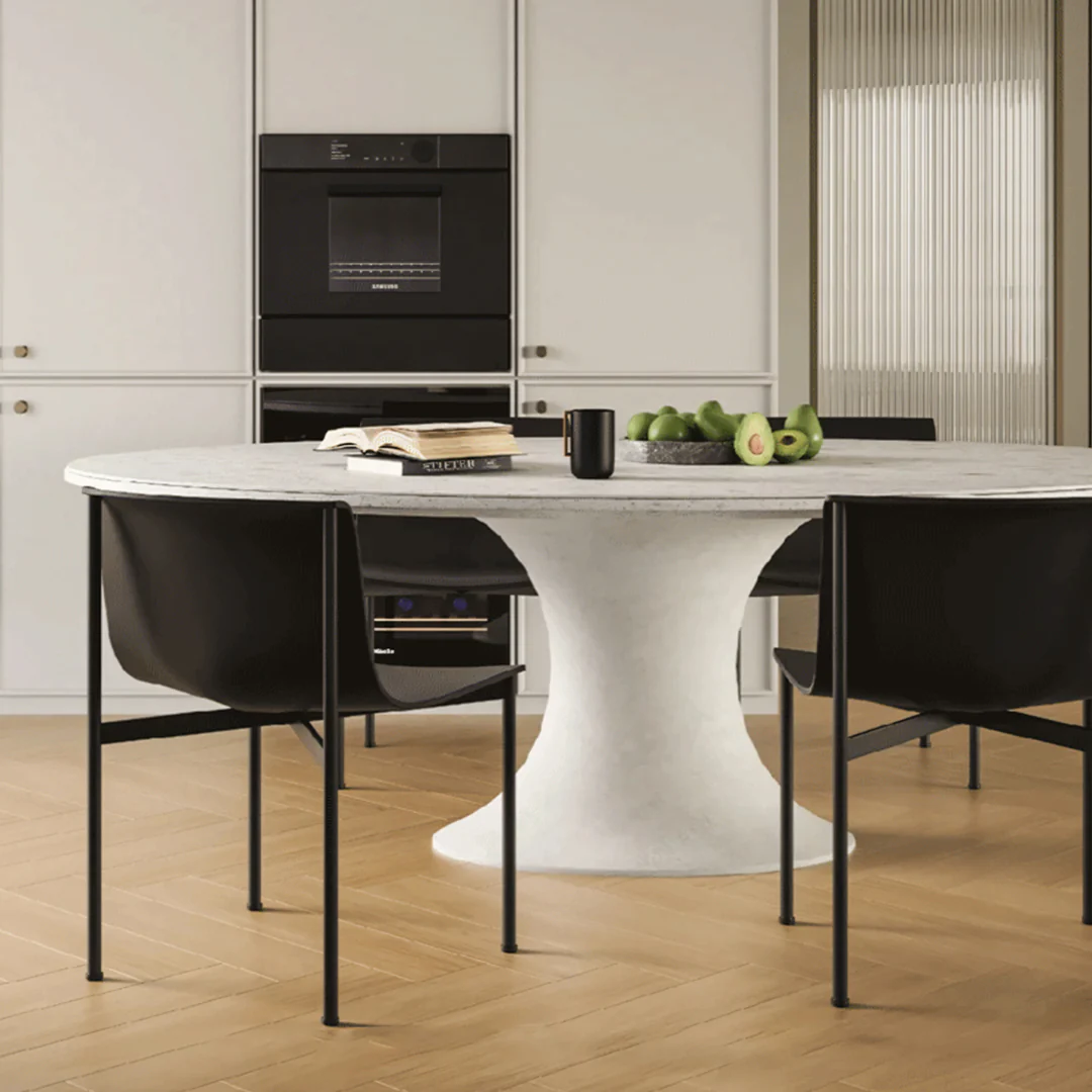 Choi Dining Chair With Armrest, Leather - Image 5