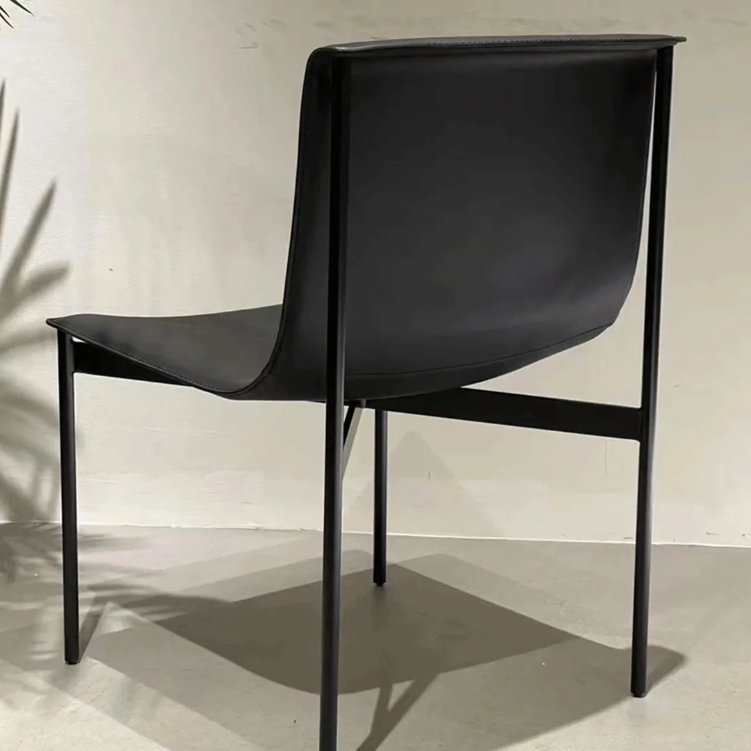 Choi Dining Chair With Armrest, Leather - Image 8