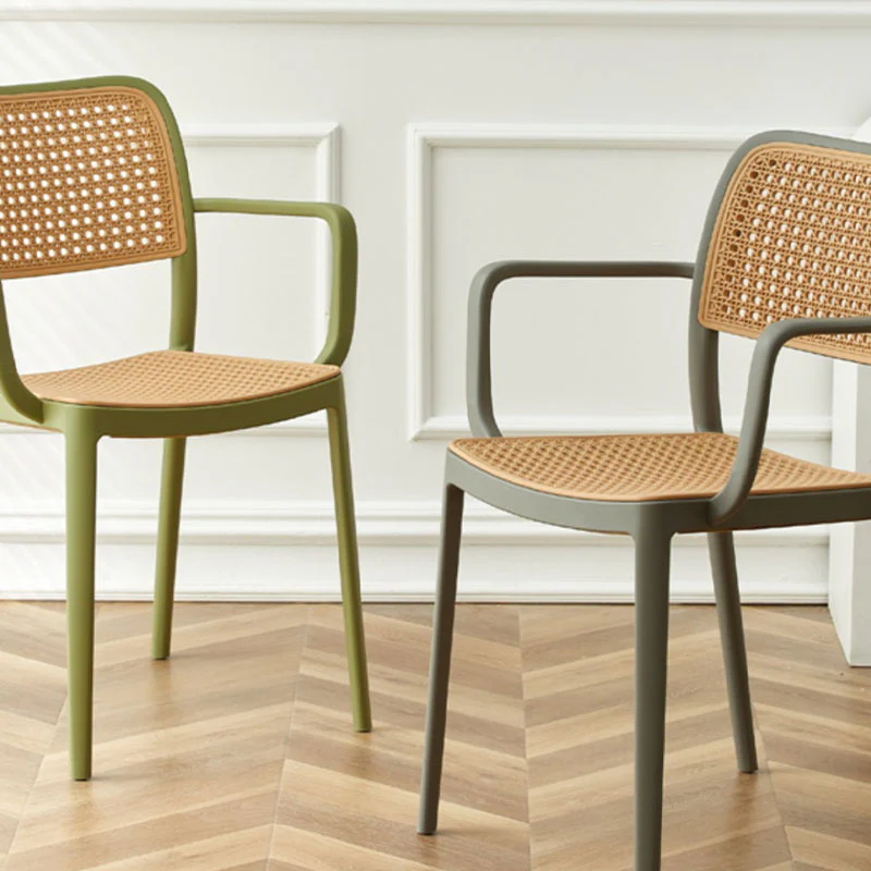 Chris Dining Chair, Rattan Style - Image 3