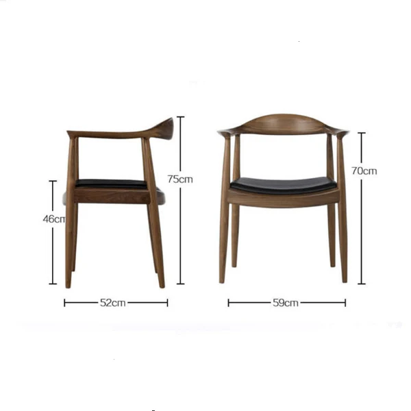 Hans Wegner Kennedy Dining Chair, Oak - Image 7