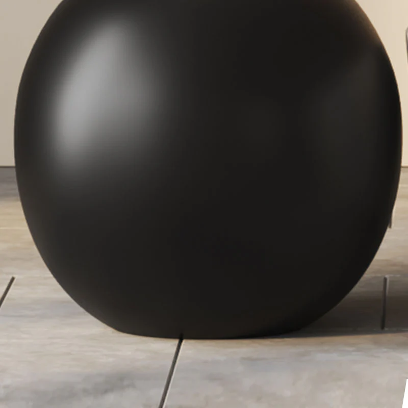 Cleo Coffee Table Set, Black & White, Glass Top - Image 4