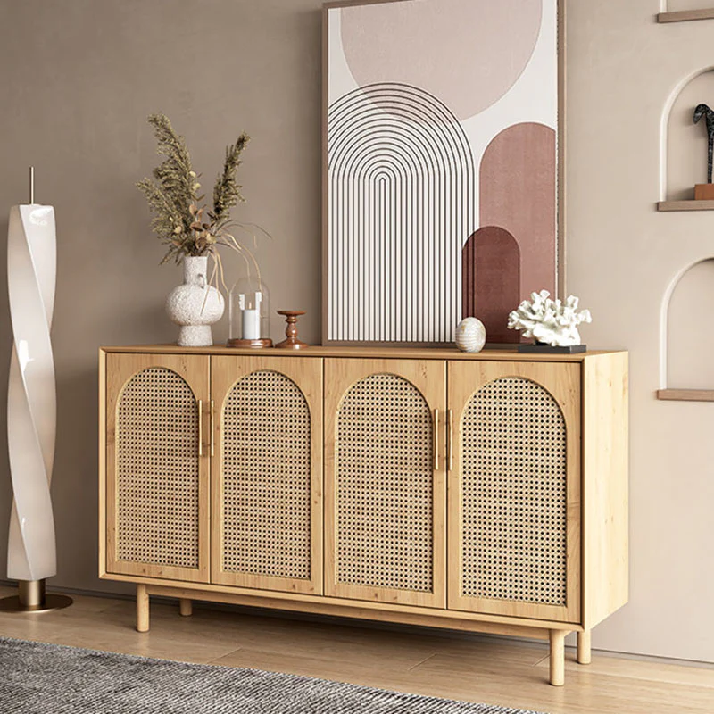 Constance Rattan Sideboard, Pine Wood - Image 4