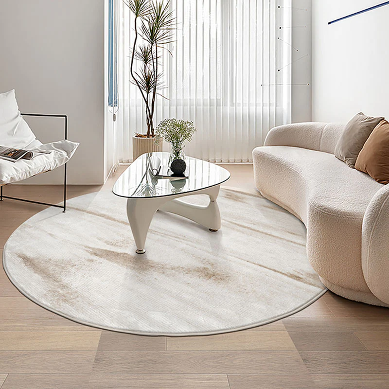 DA Natural Round Wool Rug, Various Styles Available - Image 4