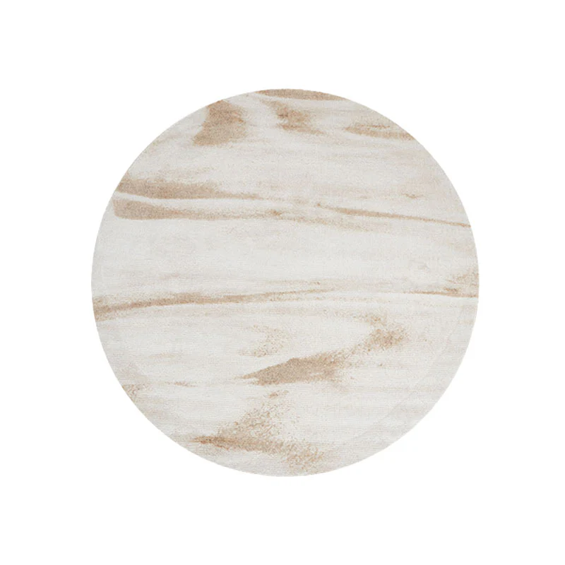 DA Natural Round Wool Rug, Various Styles Available - Image 6
