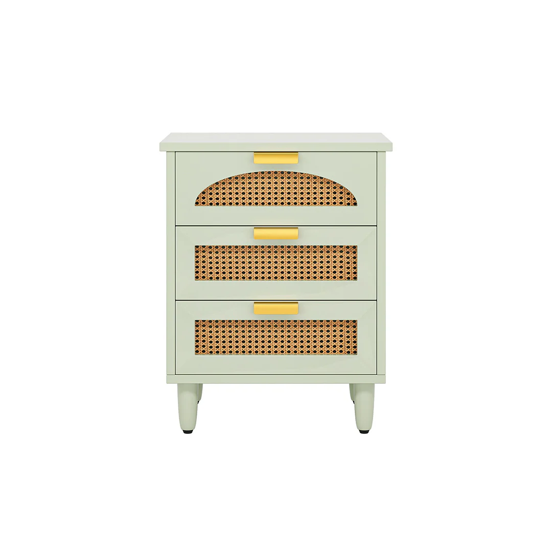 Daisy Rattan Bedside Table - Image 7