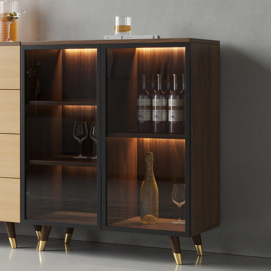 D'Ambrosio Wine Storage With Glass Doors, Cabinet - Image 6