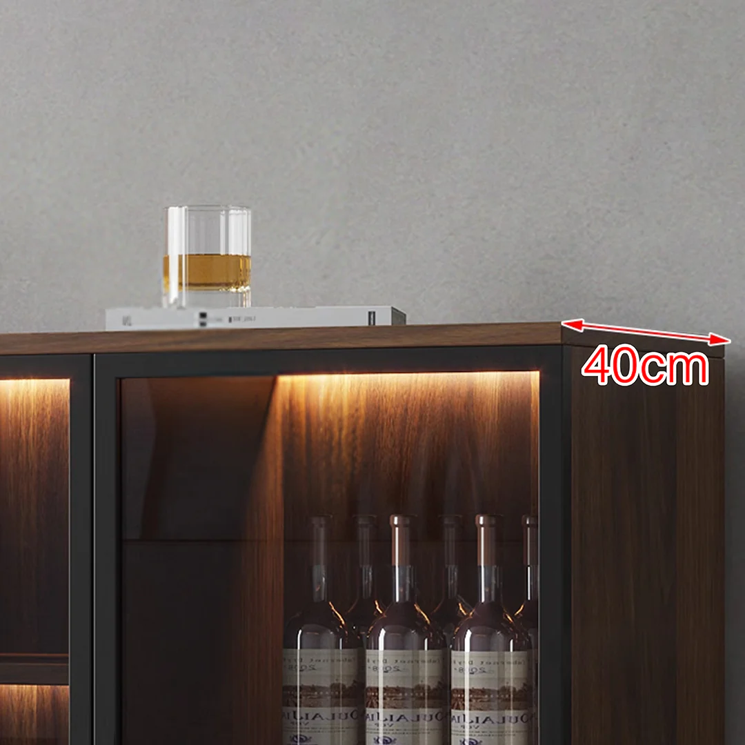 D'Ambrosio Wine Storage With Glass Doors, Cabinet - Image 7