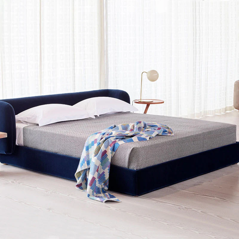 Heloise King Size Bed, Super King Size, Velvet - Image 3