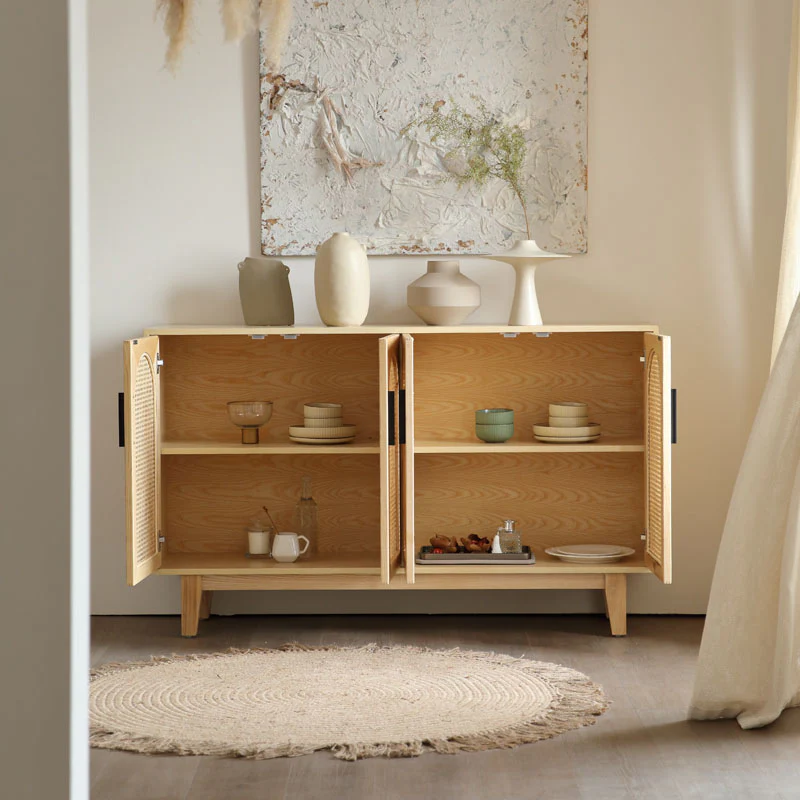 Daphne Rattan Sideboard, Ash Wood - Image 3