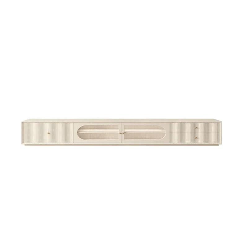 Davinia TV Stand, Davinia Living Room Set, White - Image 3