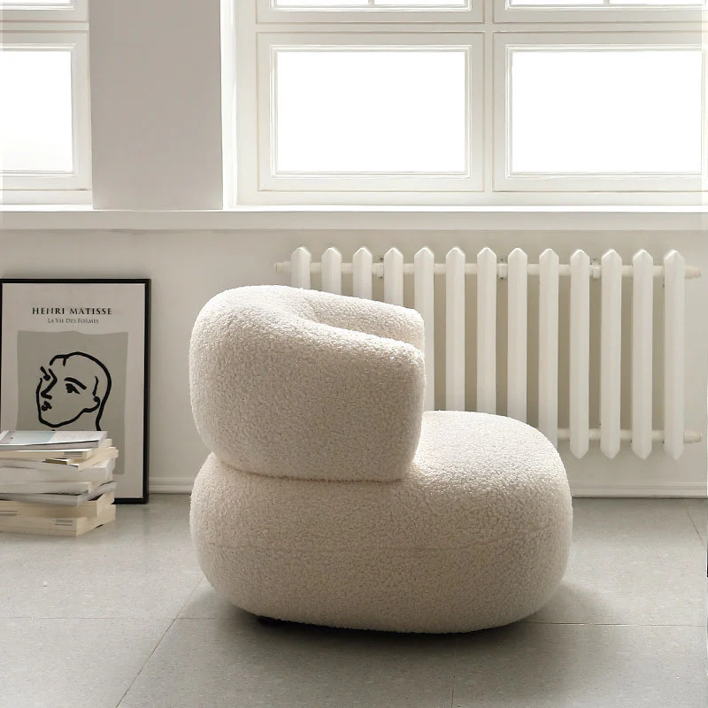Deirdre Armchair, White Boucle - Image 4