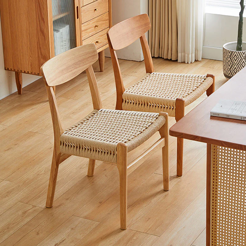 Delia Dining Chair, Rattan - Image 2