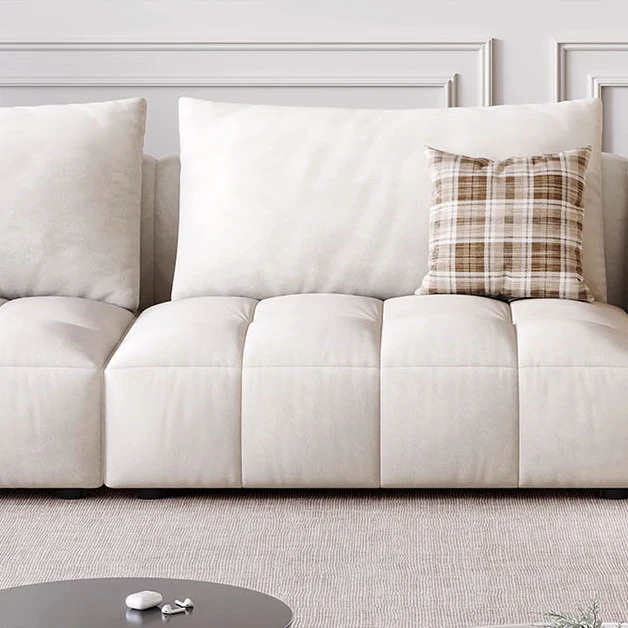Delilah Violet Two Seater, Three  Seater, Four Seater Sofa, Cream - Image 10