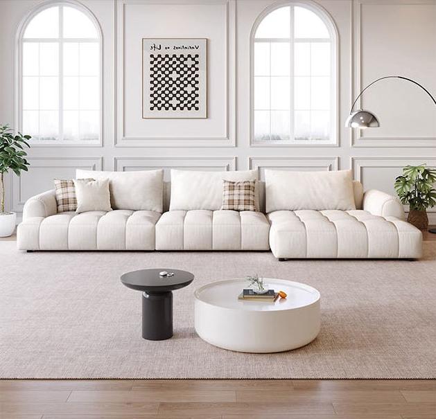Delilah Violet Two Seater, Three  Seater, Four Seater Sofa, Cream - Image 4
