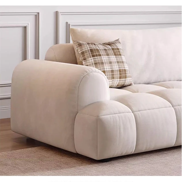 Delilah Violet Two Seater, Three  Seater, Four Seater Sofa, Cream - Image 8
