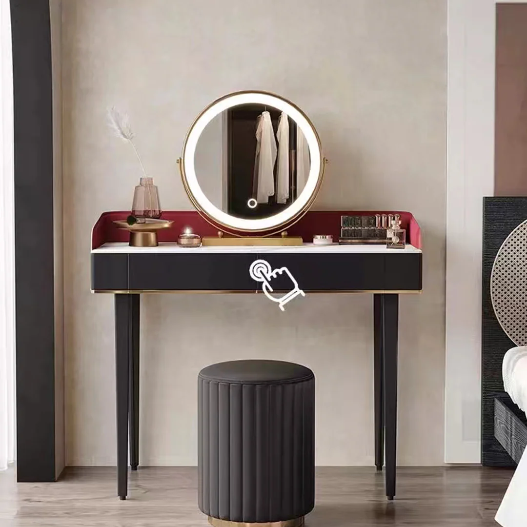 Denver Dressing Table, With Mirror - Image 3