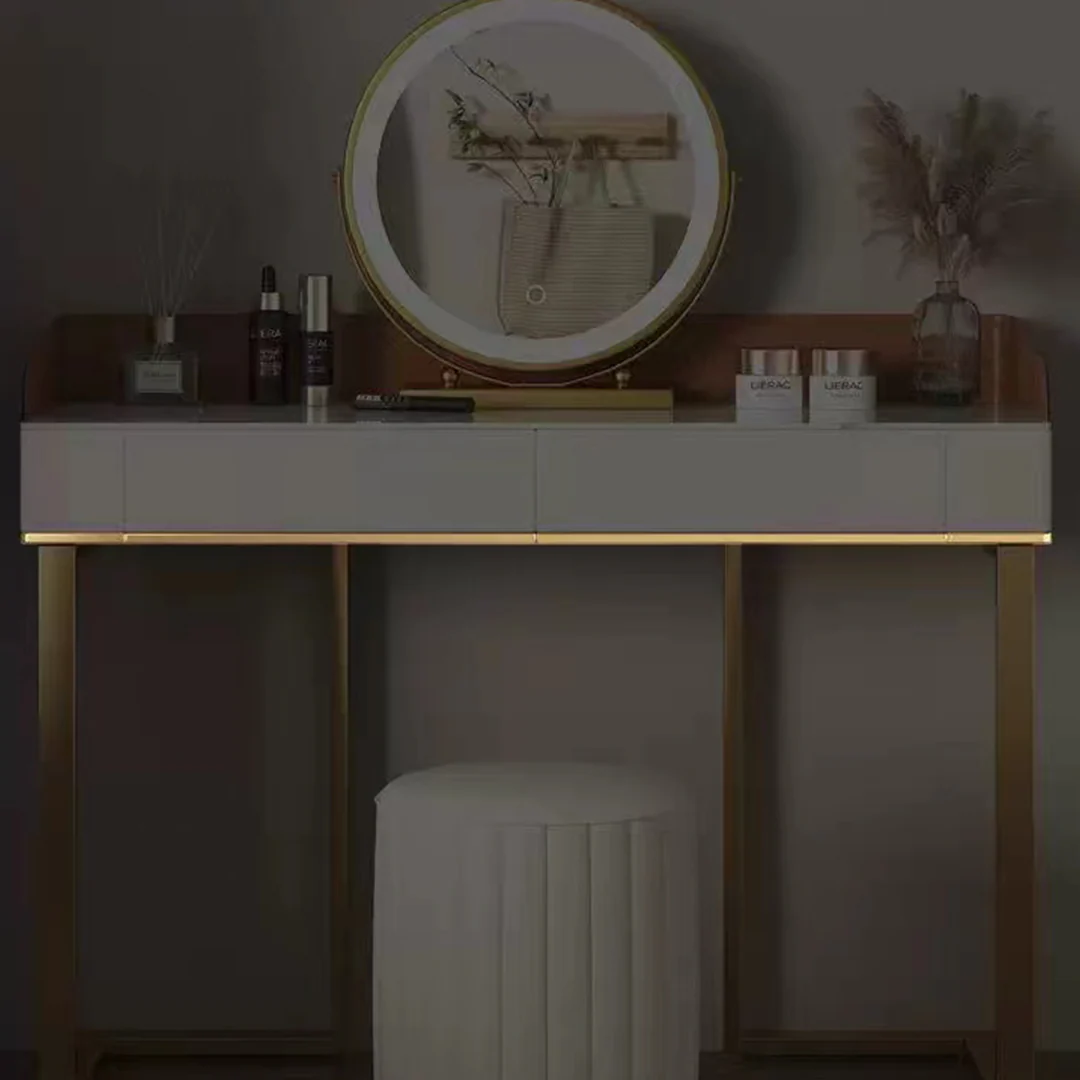 Denver Dressing Table, With Mirror - Image 4
