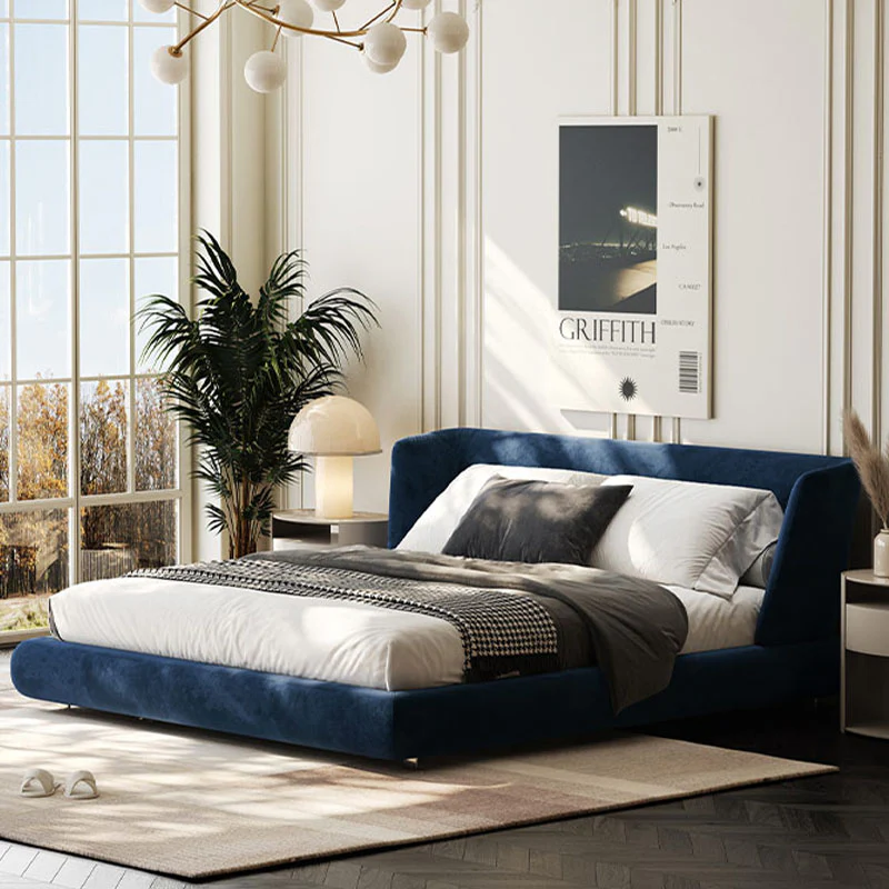 Diana King Size Bed, Super King Size Bed, Velvet - Image 3