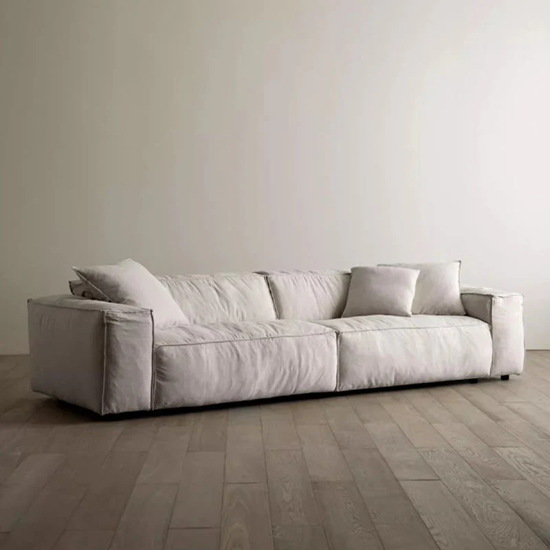Dino Three Seater Sofa, Cotton Linen - Image 8