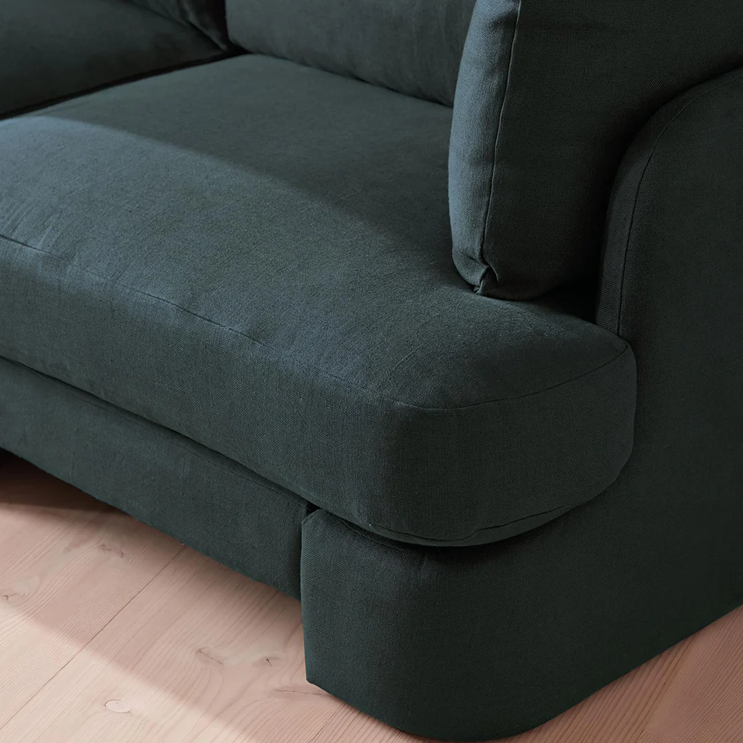 Dominguez L Shape Four Seater Sofa, Modular Corner Sofa, Boucle - Image 5