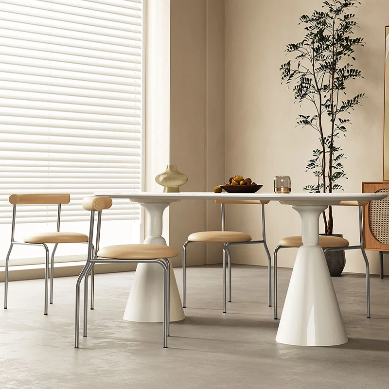 Doreen Dining Table, White - Image 4