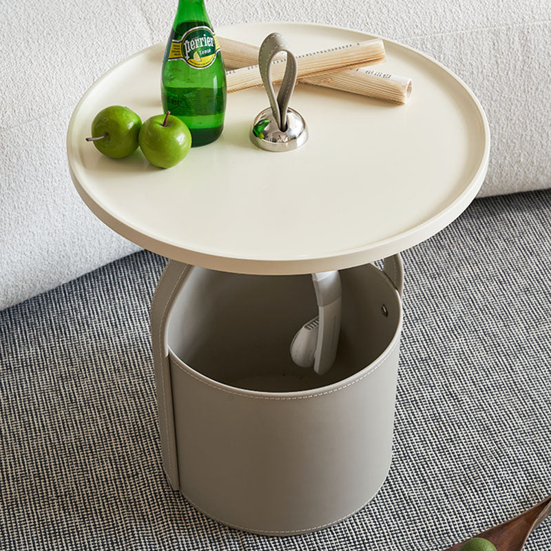 Dottie Portable Side Table with a Storage Basket - Image 5