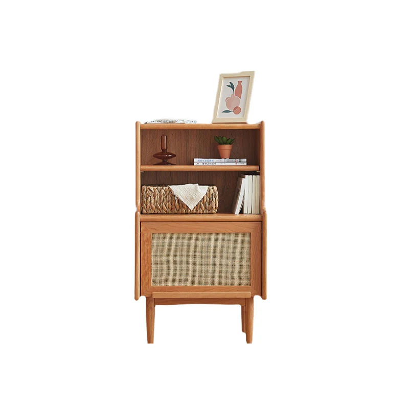 Edith Bedside Table, Solid Wood - Image 4