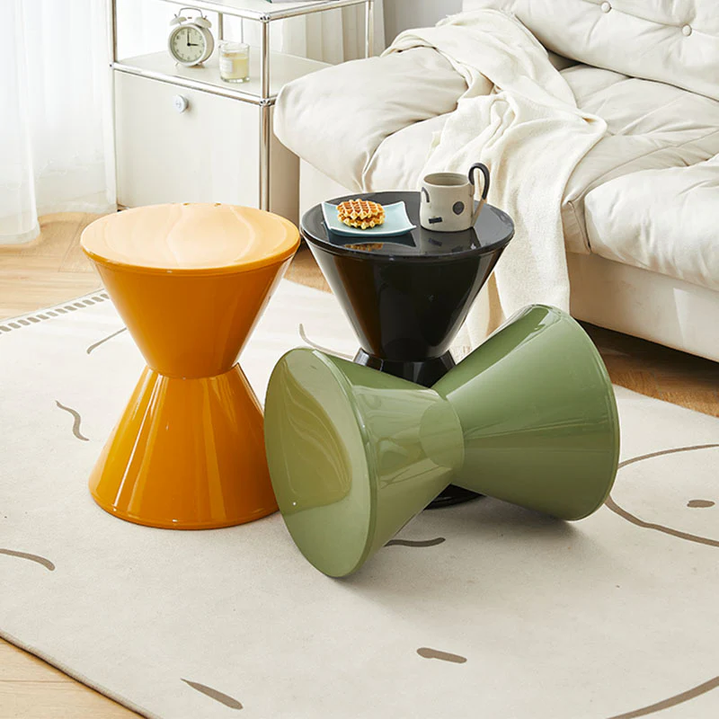 Edwin Hourglass Shoe Stool, Thickened Plastic - Image 5