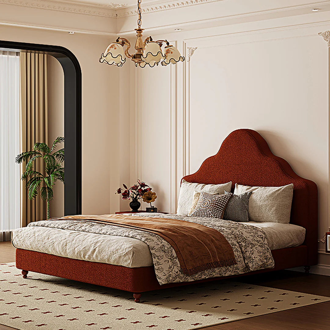 Elara Double Bed, King Size, Super King Size, Flannelette - Image 2
