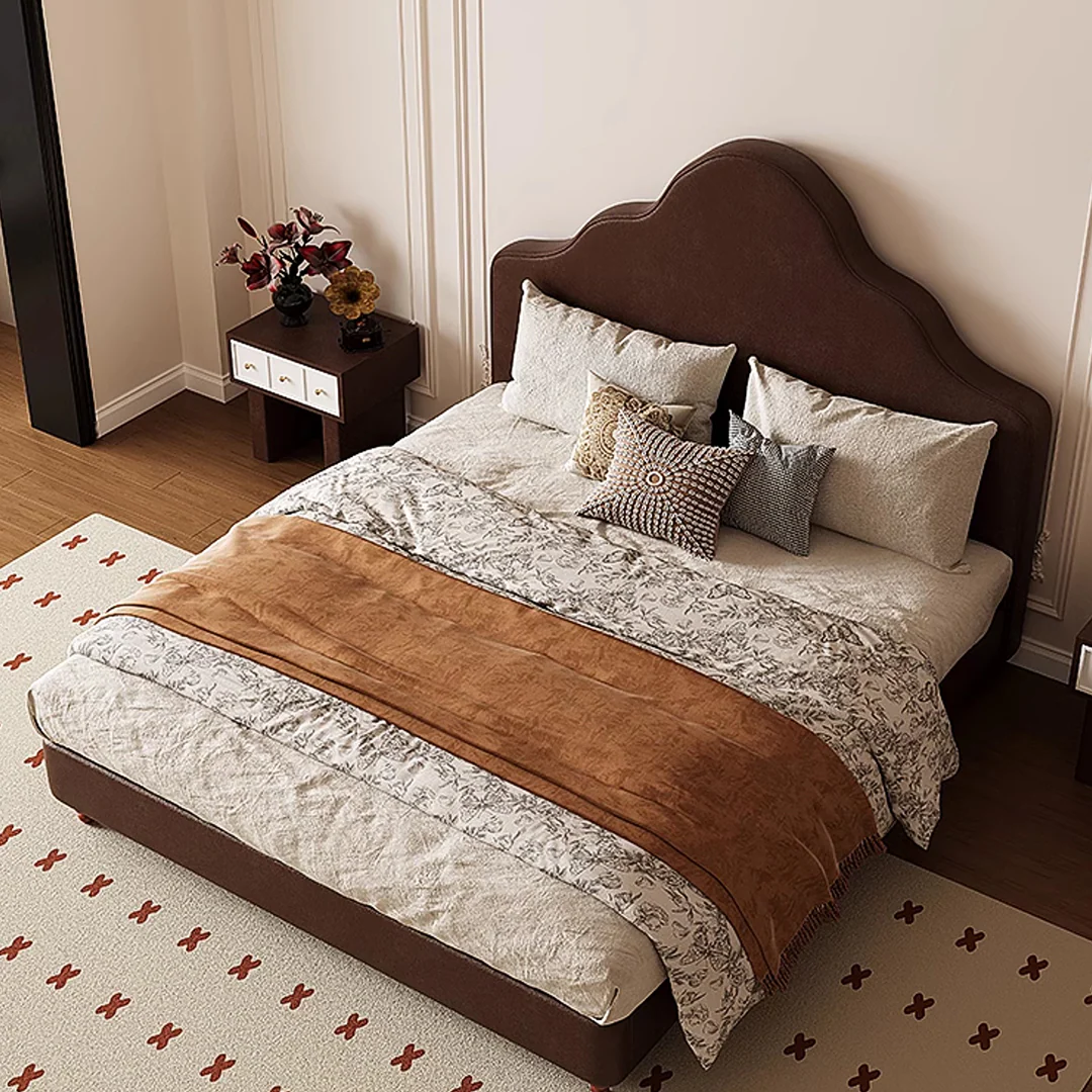 Elara Double Bed, King Size, Super King Size, Flannelette - Image 5