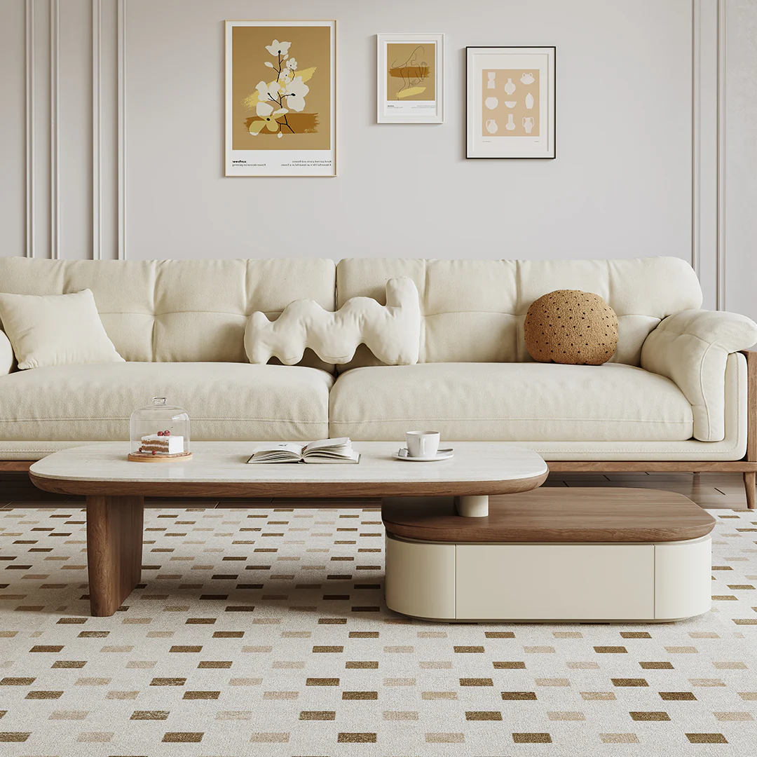 Elbaz Extendable Coffee Table Set With Storage - Image 5