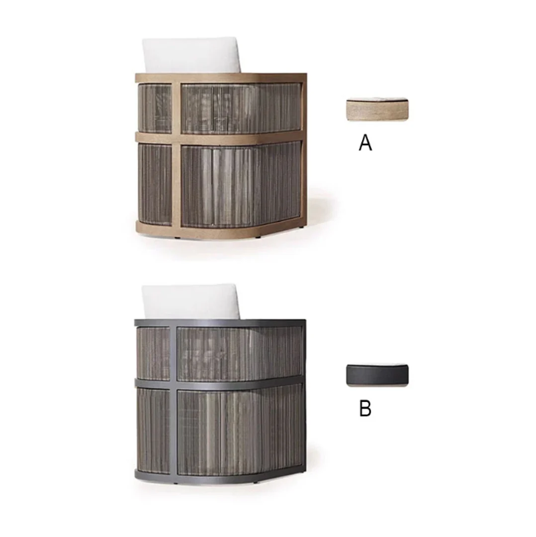 Eliza Rttan Outdoor Dining Table, Outdoor Furniture - Image 9